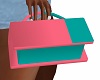 Zoe: Pinkeal cple bag