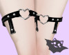 ☽ Heart Garter