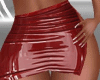 Red Latex Skirt /RL