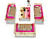 Pink Couch Set DB