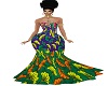 L^E  AfricanTribal Gown