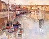 Painting by Thaulow