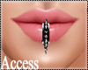 A. B.Spiked Lip Ring V2
