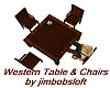 Western Table & Chairs