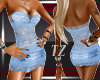 Summum Shyny Blue Dress