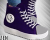 Hightops Purple Sneakers