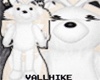 V♥ | white teddy