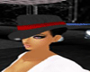 [DA]black&red pimpet hat