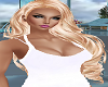 Ladies Blond Hair