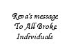 [Soft] Reva's Message