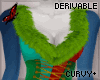 DRV Fur Corset Dress +