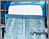 Blue Monogram Shorts