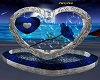 Walden Silver Blue Heart