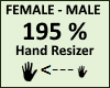 Hand Scaler 195%