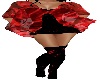 Dress Red and Black