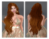 long wavy ginger hair