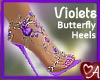 .a Violets Spike Heels