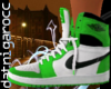 Green Retro Jordans