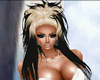 BLOND/BLACK HAIR