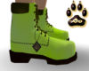 ~Oo Lime Grn Work Boots
