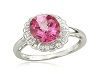 Pretty Pink Diamond Ring