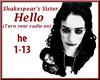 Hello-Shakespaer' sister