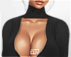 𝓟. Scarlet Mock Neck