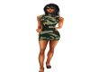 Green Camo Dress