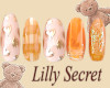 orange nail