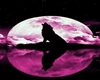 Wolf Moon Pink FT Couch
