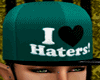 i e haters fitted cap