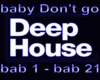 baby don't go