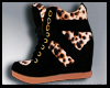 Geo. leopard sneakers
