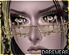 Insanity Gold Glasses