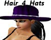 Hair For Hats Black