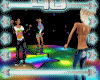 Rainbow Star Dance Floor