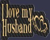 Ilu my husband Sticker