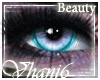 V; Beauty Teal Eyes
