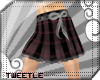 [Tw] pink black skirt