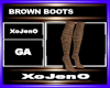 BROWN BOOTS