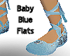 (LL)XKS BabyBlue Flats