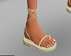 beige sandals