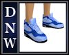 Blue Casual Tennis shoe