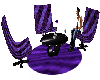 purple cave chair set 