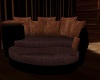 Blk-Brn Love Couch