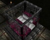 Purple/Silver Gothic Bed