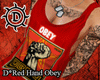 D*Obey Red Hand 