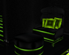 Neon Grn Cuddle Chair