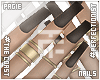 Cst. Nails + Gold Rings
