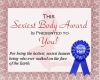 sexiest body certificate